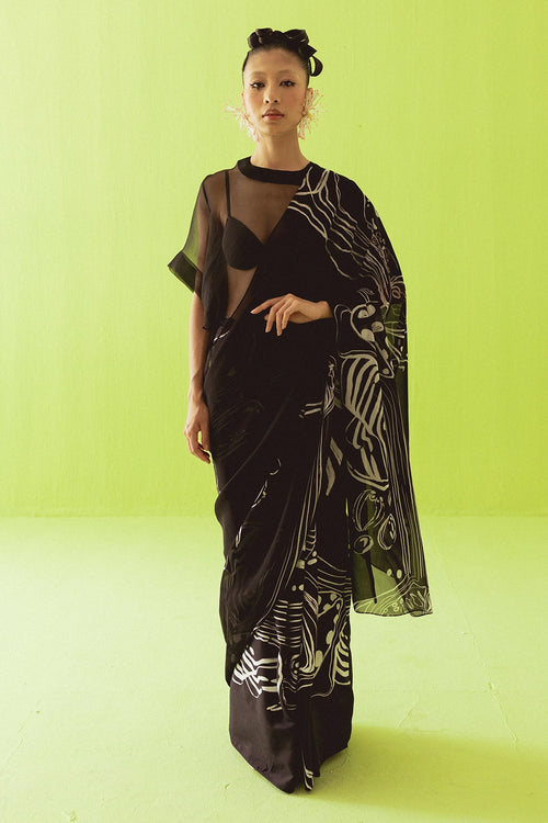 Black Saree