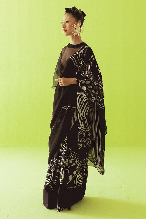 Black Saree