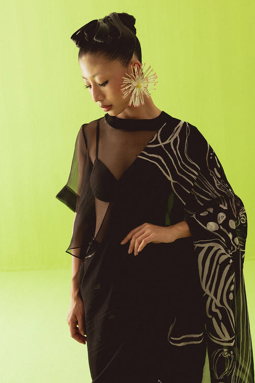 Black Saree
