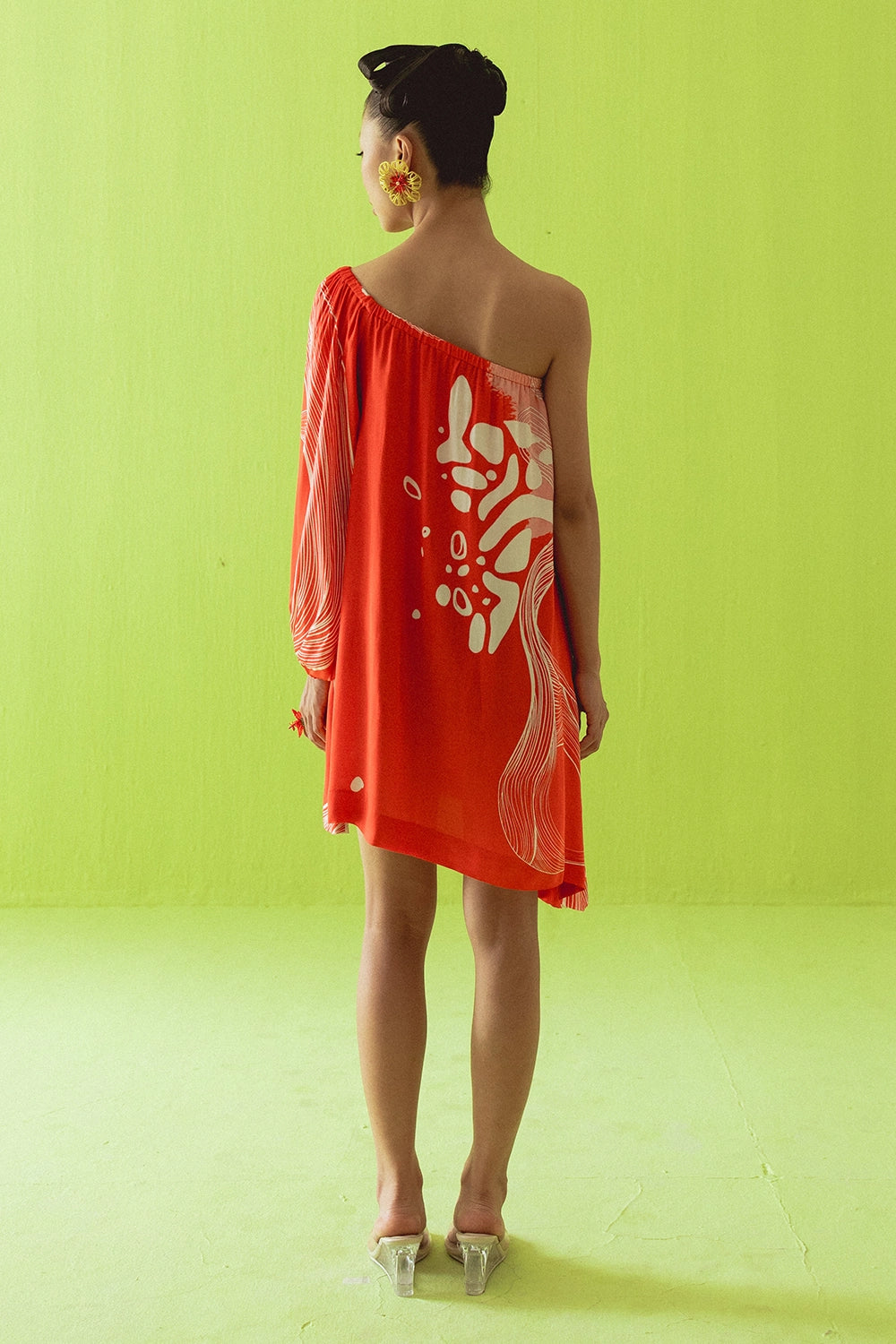 Bright Red Dress