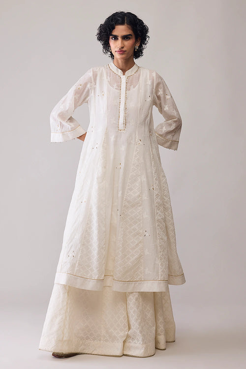 Ayesha Ivory Kurta Set