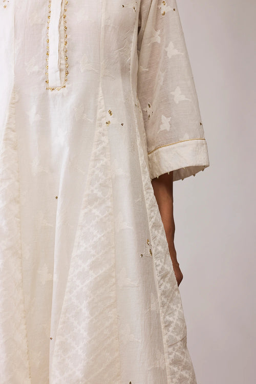 Ayesha Ivory Kurta Set with Dupatta