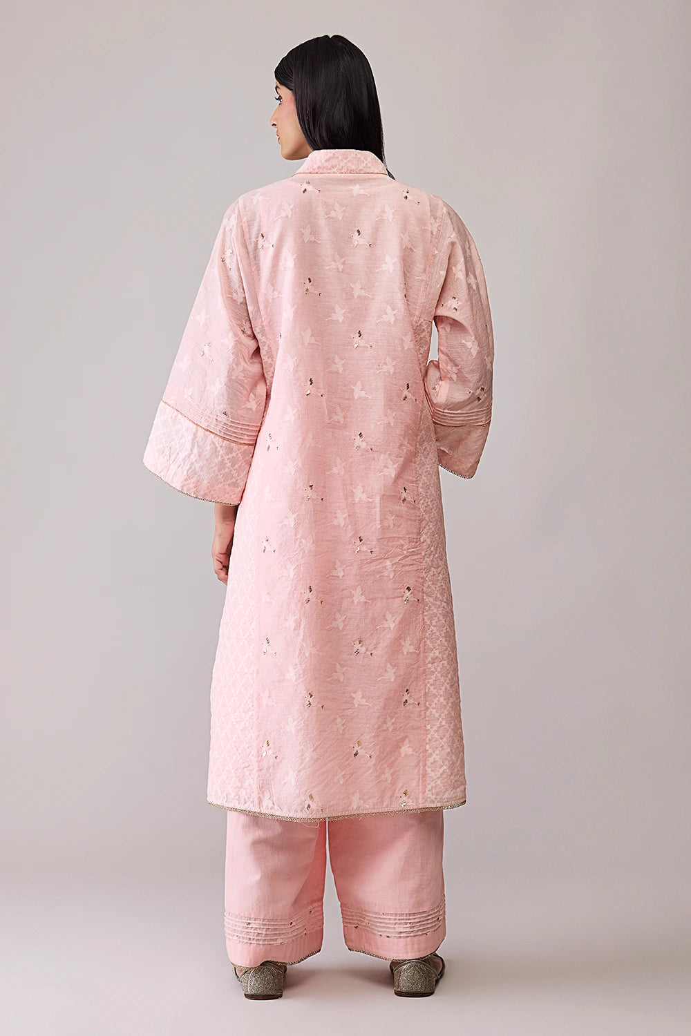 Ambreen Pink Kurta Set