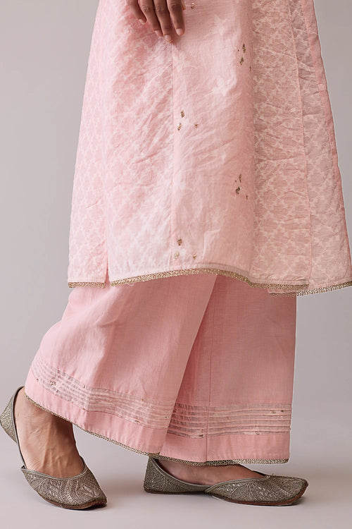 Ambreen Pink Kurta Set
