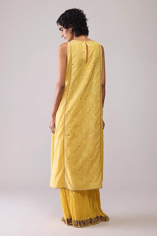 Inayat Yellow Kurta Set with Dupatta