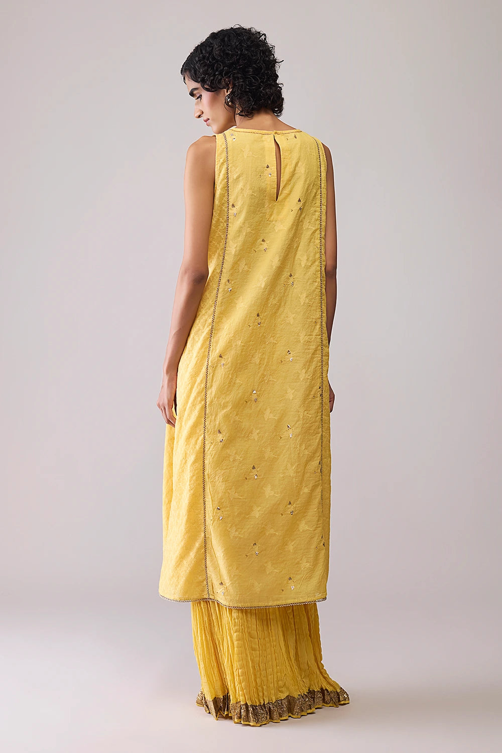 Inayat Yellow Kurta Set with Dupatta