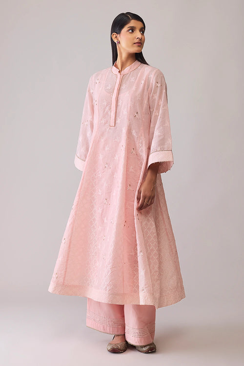 Ayesha Pink Kurta Set