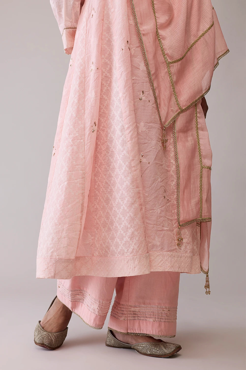 Ayesha Pink Kurta Set with Dupatta