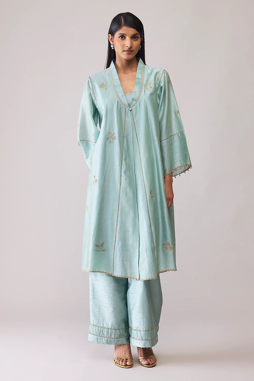 Ambreen Mint Kurta Set