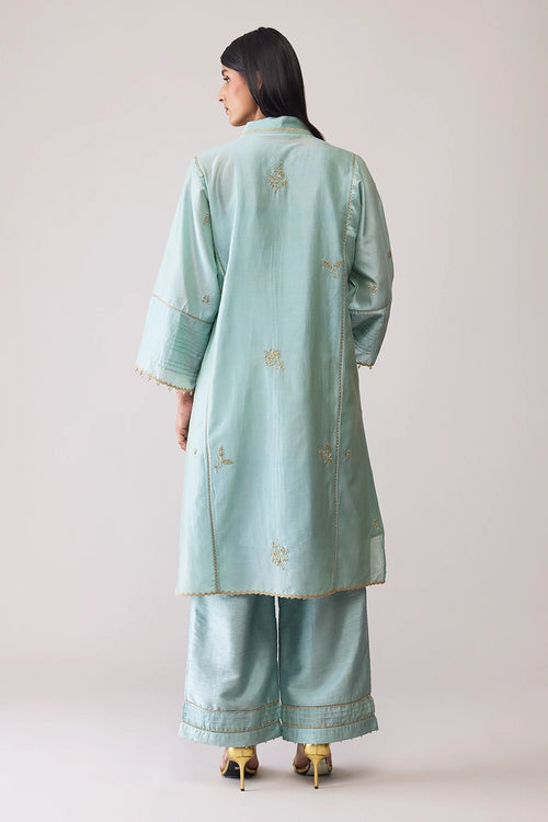 Ambreen Mint Kurta Set
