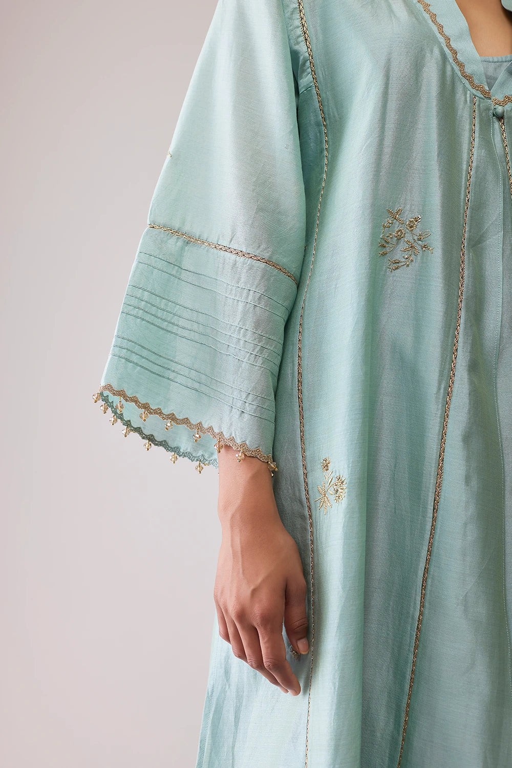 Ambreen Mint Kurta Set