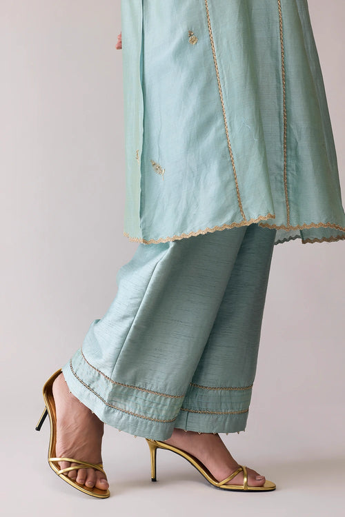 Ambreen Mint Kurta Set