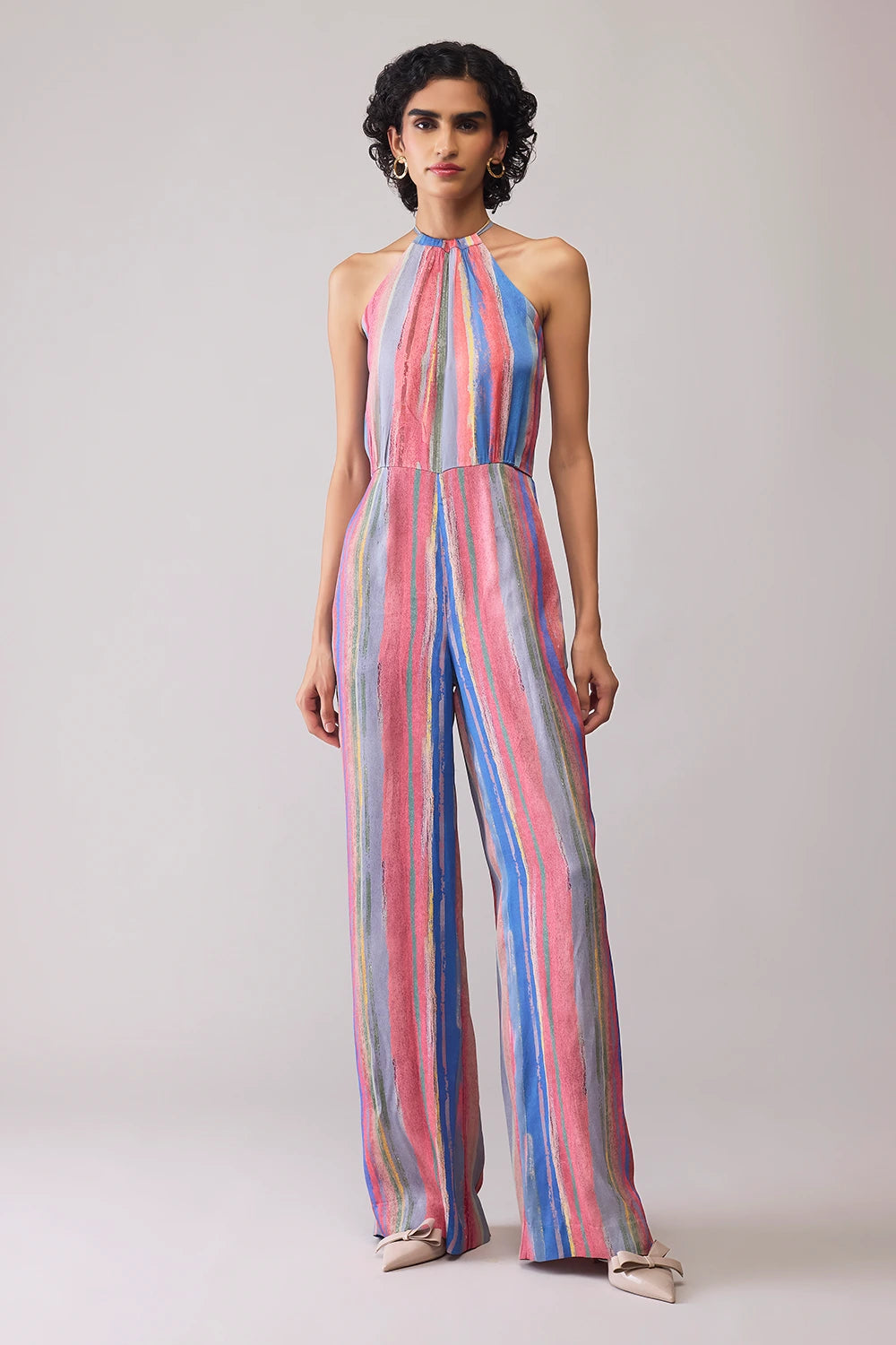 Lara Striped Jumpsuit