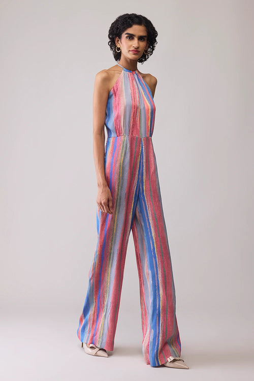 Lara Striped Jumpsuit