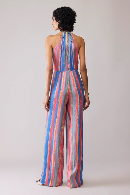 Lara Striped Jumpsuit