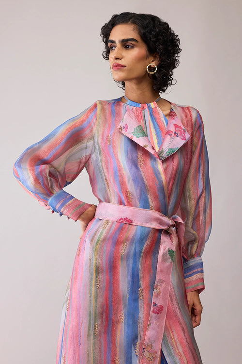 Zainab Striped Jacket