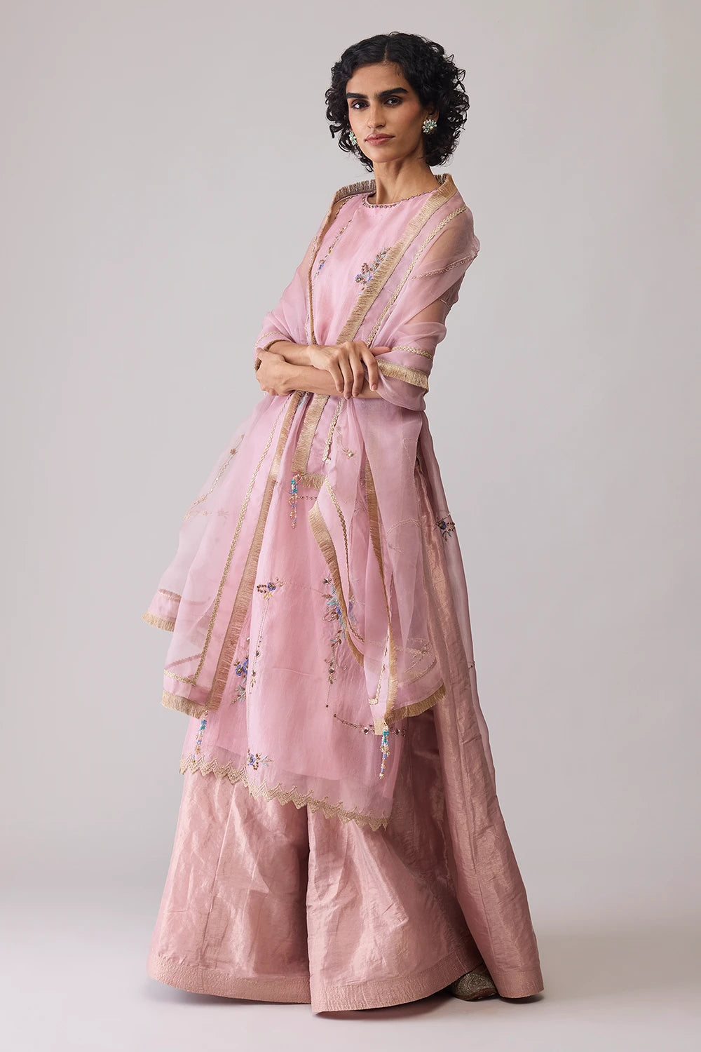 Pink Inaayat Kurta Set