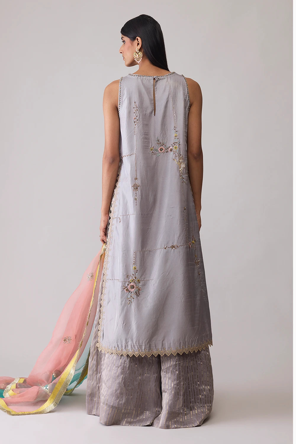 Grey Inaayat Kurta Set