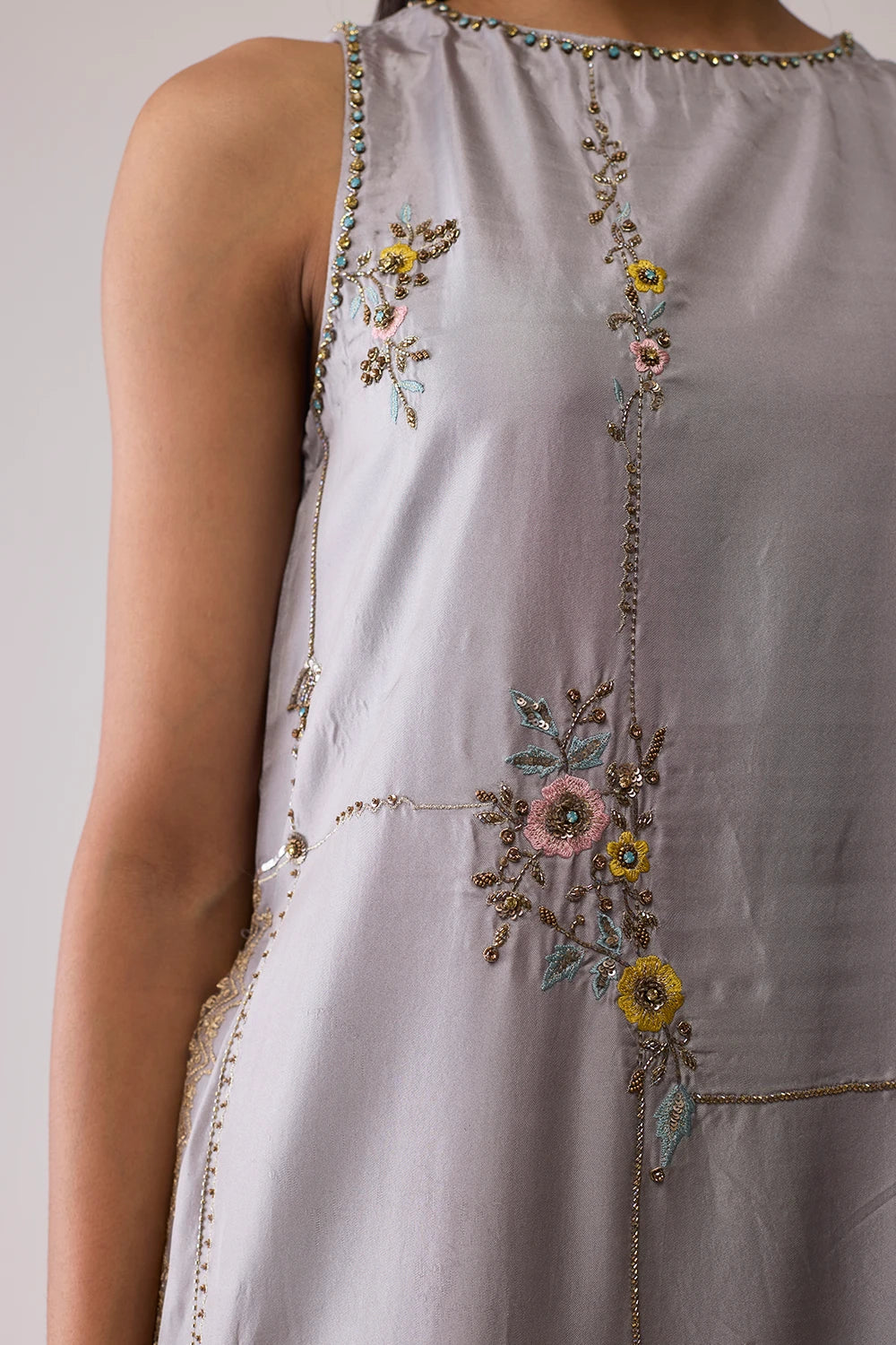 Grey Inaayat Kurta Set