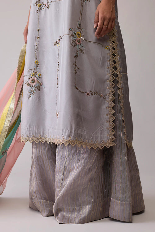 Grey Inaayat Kurta Set