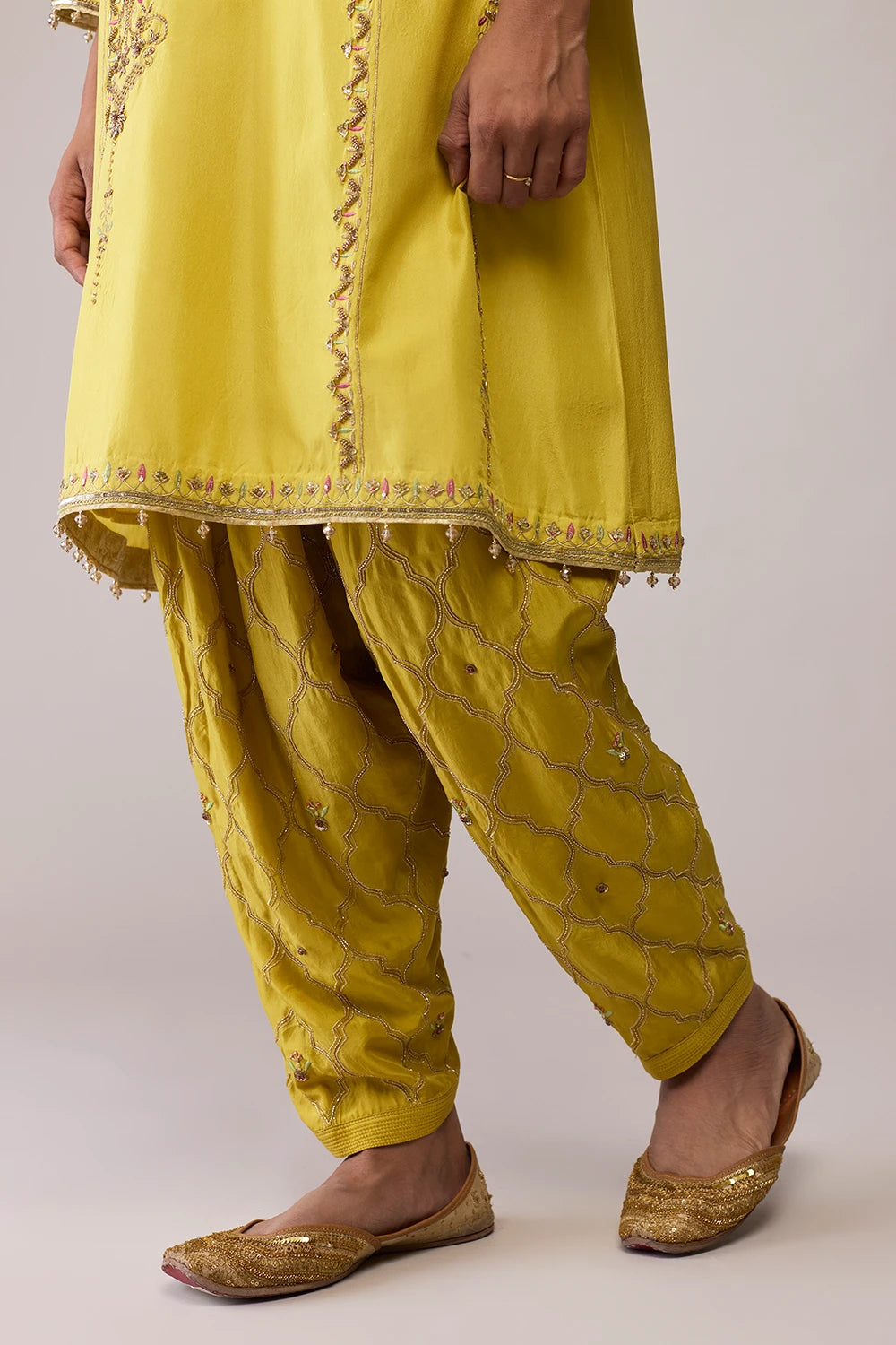 Yellow Amna Kurta Set