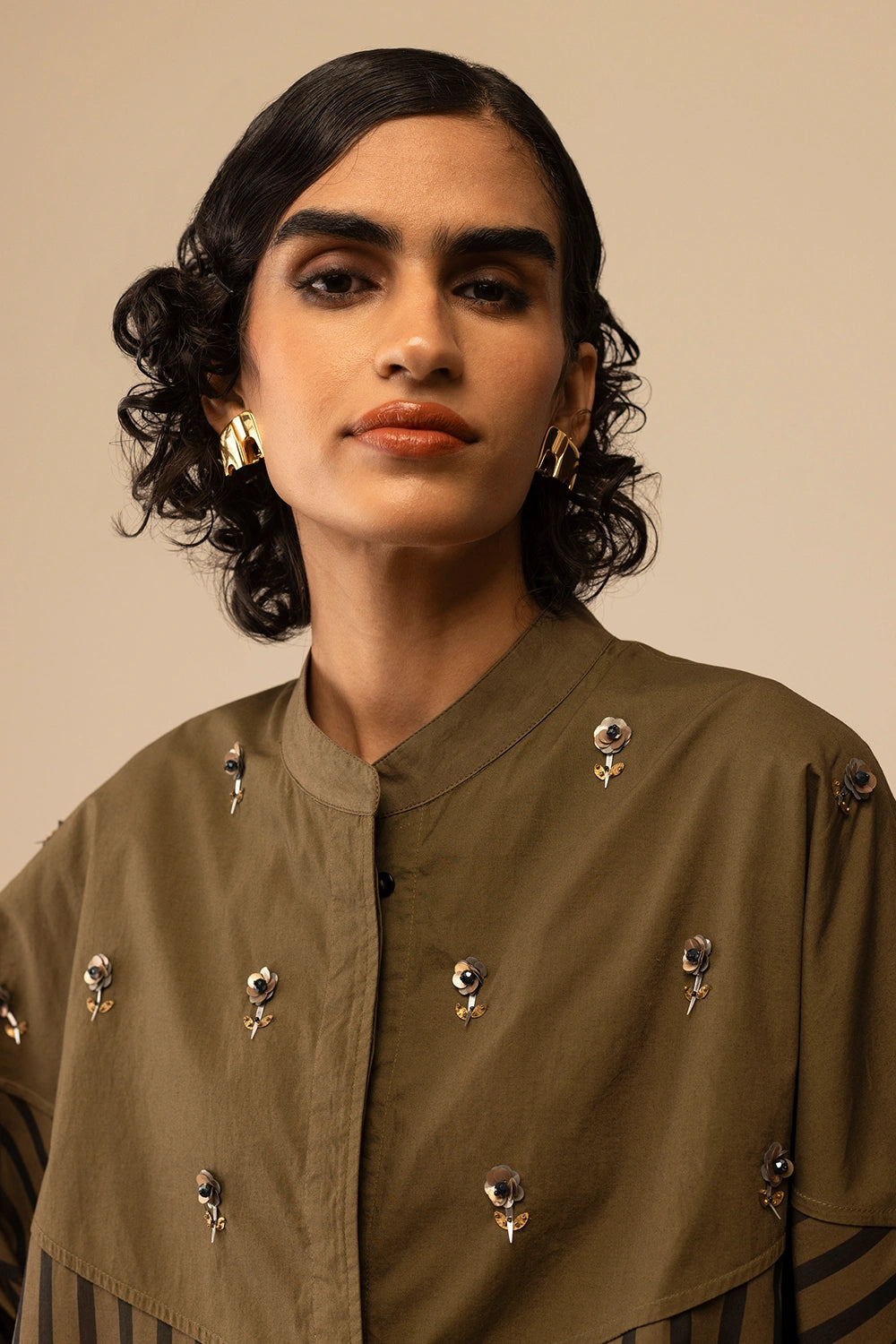 Emma Olive Shirt