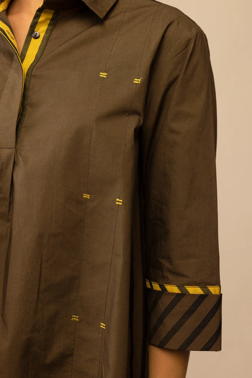Neela Olive Tunic