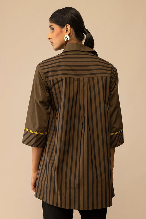 Neela Olive Tunic