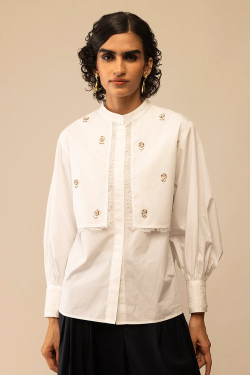 Nora White Shirt