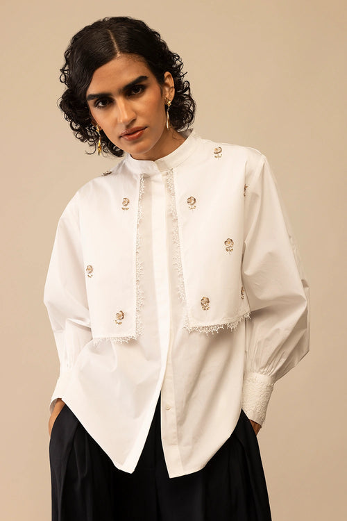 Nora White Shirt