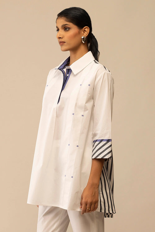 Neela White Tunic
