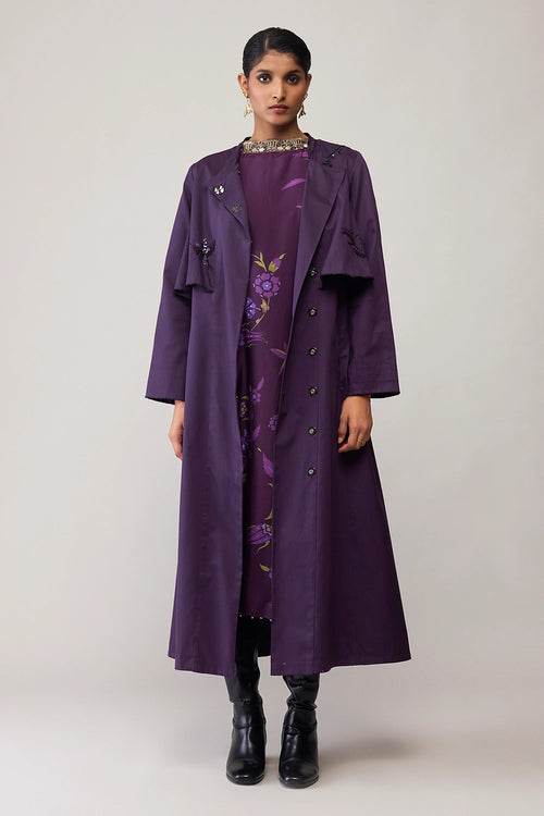 Nicole Purple Jacket