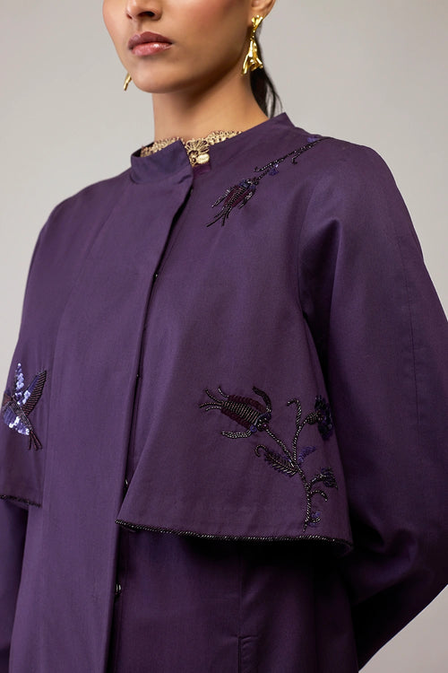 Nicole Purple Jacket