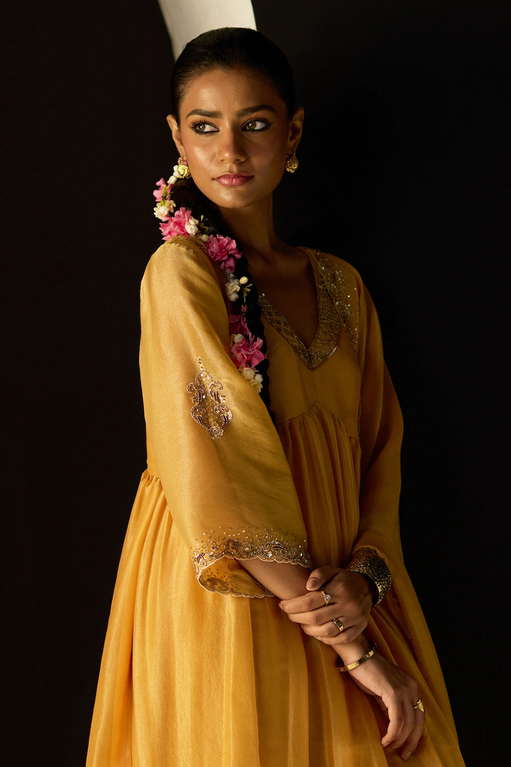 Yellow Rehmat Lehenga Set