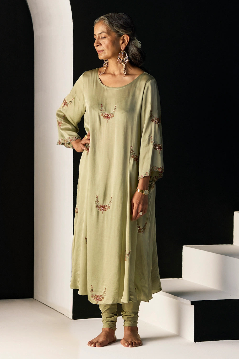 Green Nazakat Suit