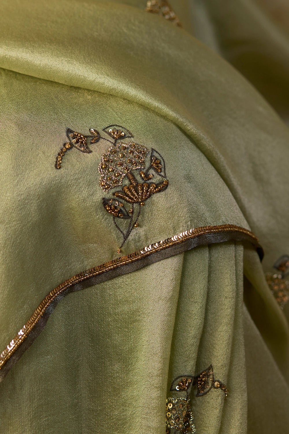 Green Iqra Saree