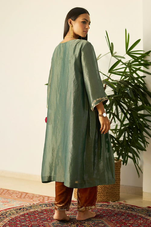 Green Samridhi Suit