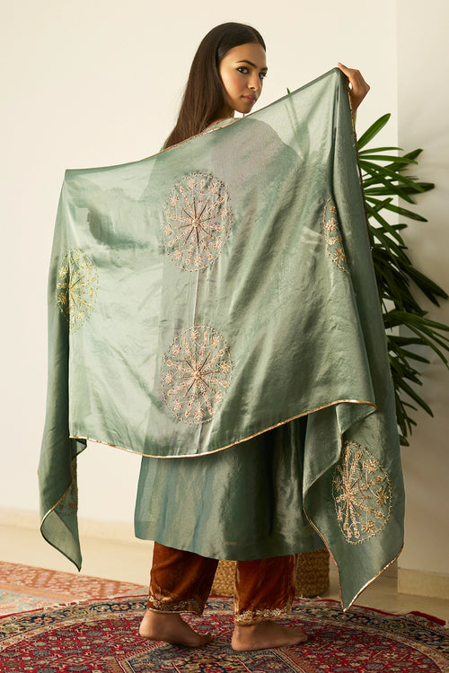 Green Samridhi Suit