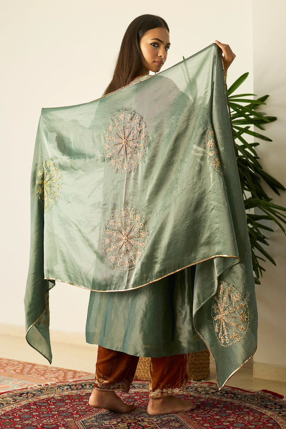 Green Samridhi Suit