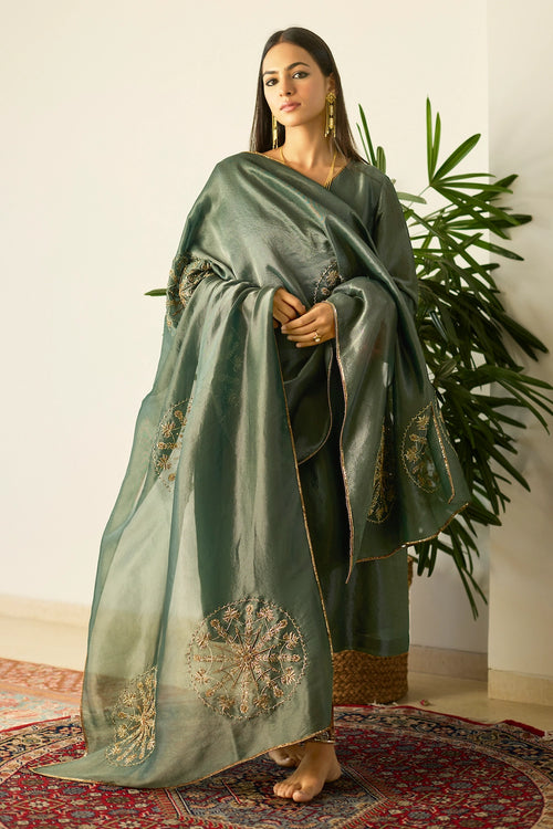 Green Samridhi Suit
