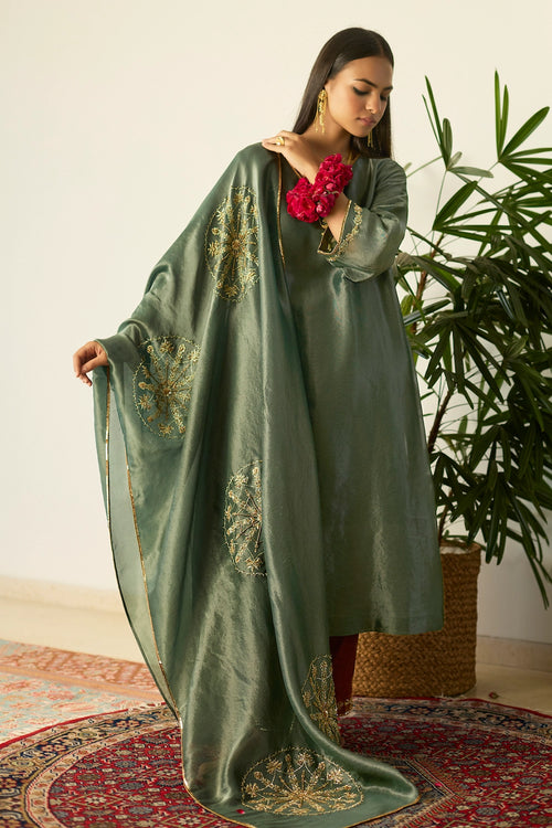 Green Samridhi Suit