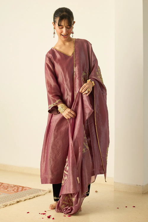 Purple Samridhi Suit