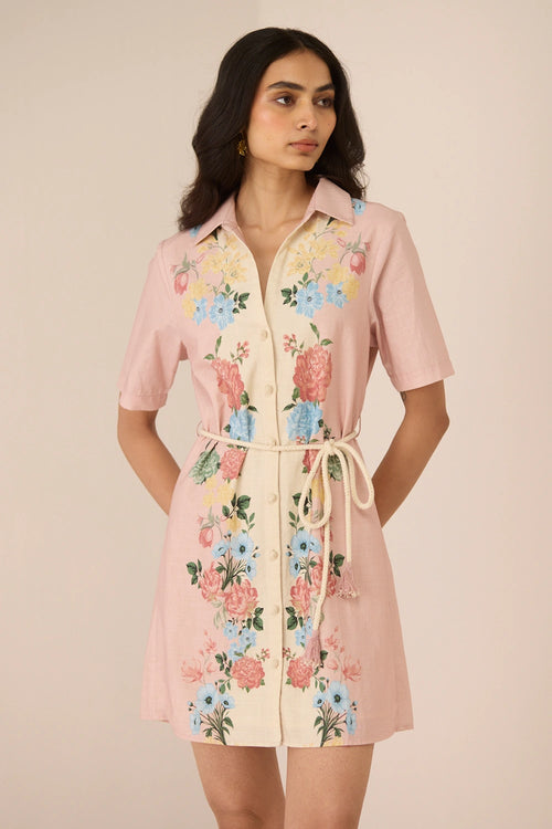 Shea Mini Blush Botanical Dress