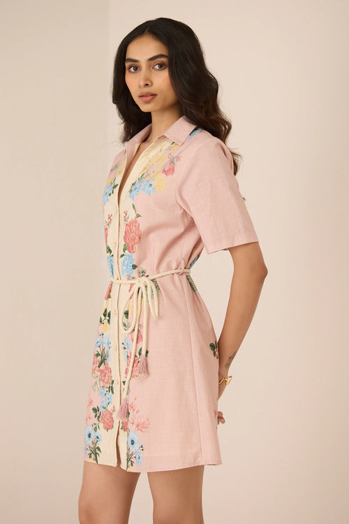 Shea Mini Blush Botanical Dress