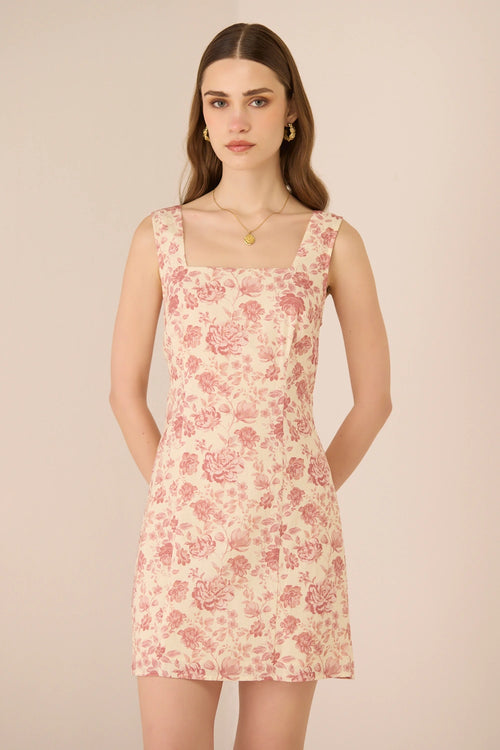 Primrose Mini Wildflower Rose Dress