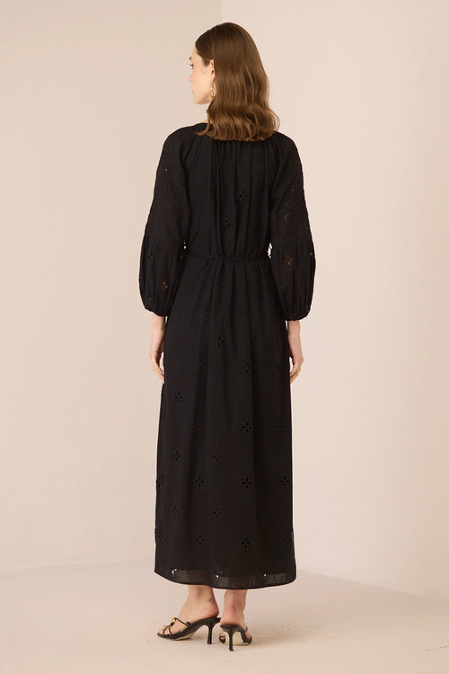 Piper Maxi Black Dress