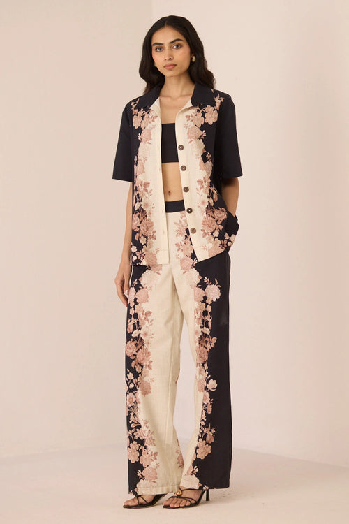 Meadow Noir Botanical Shirt