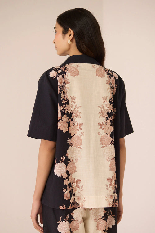 Meadow Noir Botanical Shirt