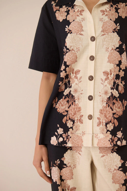 Meadow Noir Botanical Shirt