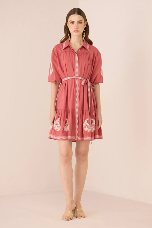 Lizzie Mini Faded Rose Dress